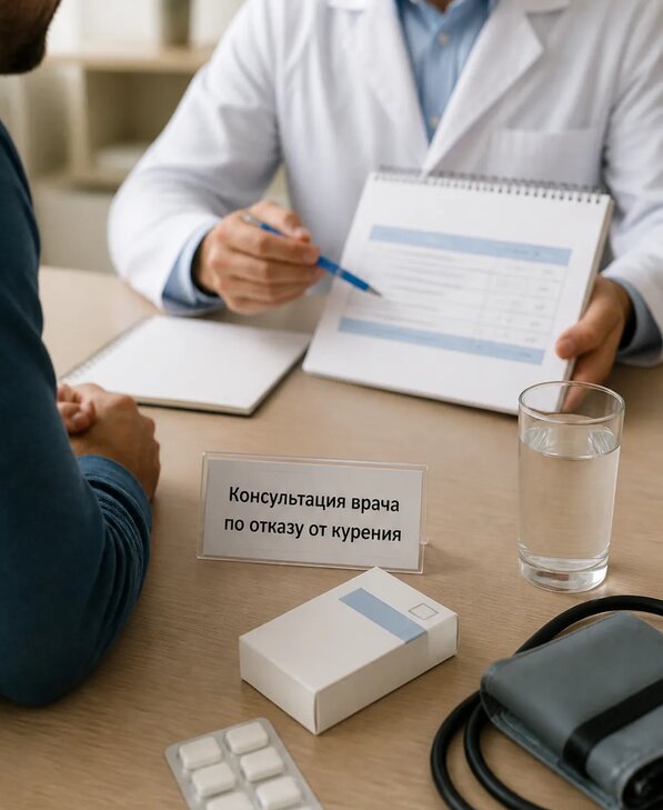 Консультация врача по отказу от курения для взрослых в Спасске-Дальнем